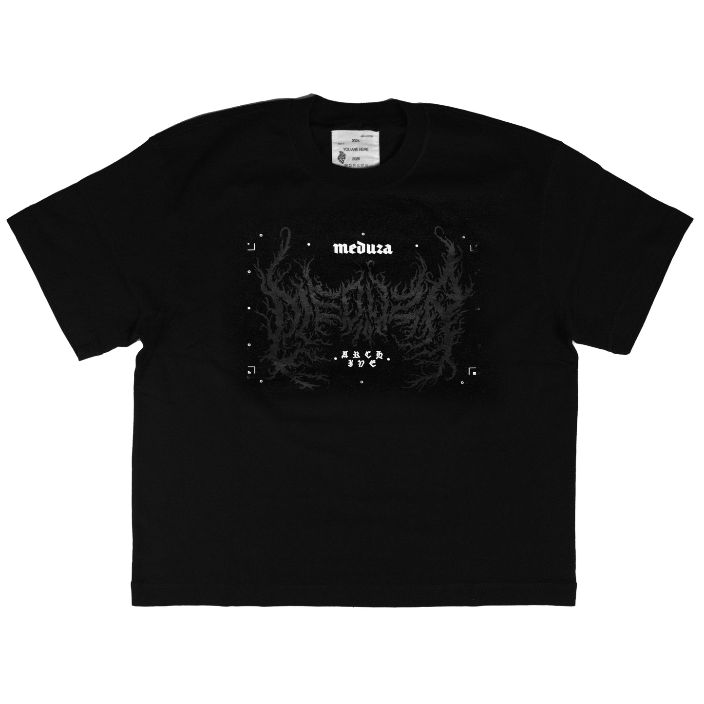 Апсайкл: металлическая футболка + Meduza